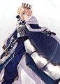 fate fgo 吾王 棉被王 saber 阿尔托莉雅
