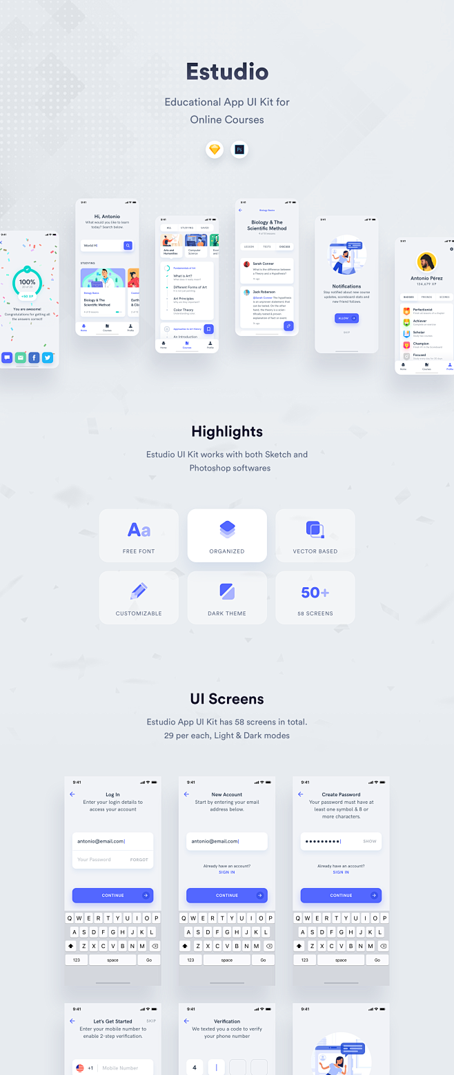 UI Kits : Estudio Mo...