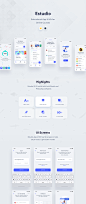 UI Kits : Estudio Mobile App UI Kit is an educational app focused on improving the experience of learning courses online. This UI Kit contains 58 UI screens. 29 screen per each theme. Dark & Light modes. Compatible with both Sketch app and Adobe Photo