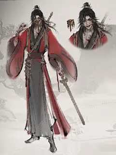 新倩女幽魂x道诡异仙 ｜主角详细设定图公开 - 小红书