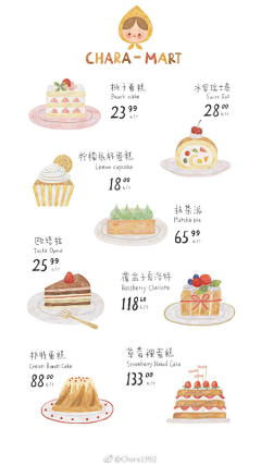 颓废ing采集到甜品海报