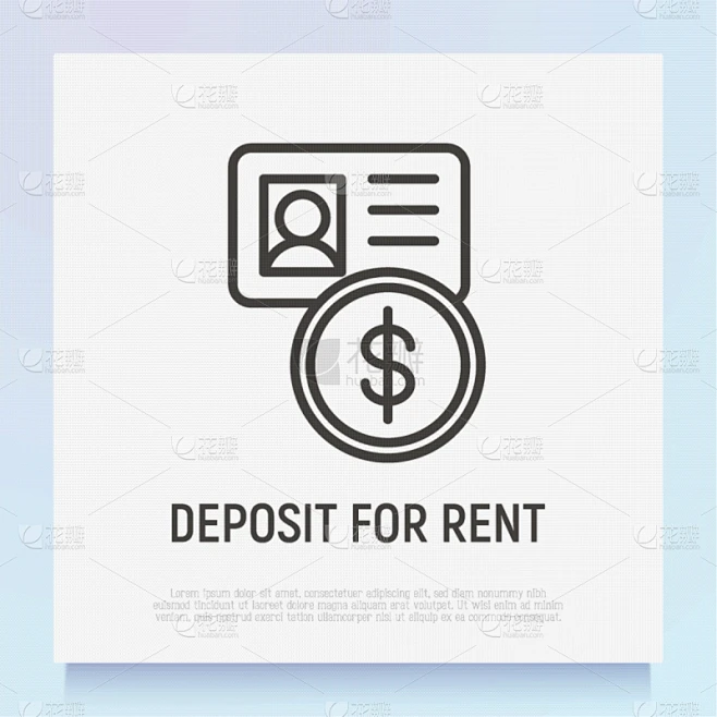 汽车,细的,现代,绘画插图,rent,矢量,房地产,房地产标志素材-花瓣网