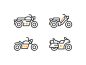 Motorcycles Icons