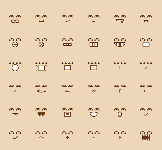 8000个懒人简笔画表情包