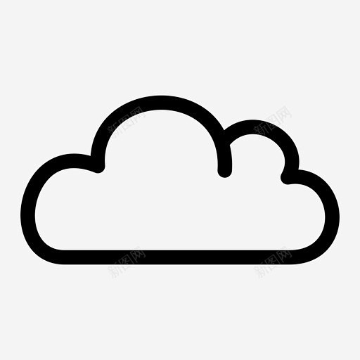 云气候云计算图标 免费下载 页面网页 平...