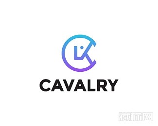 Cavalry骑兵的马logo设计欣赏