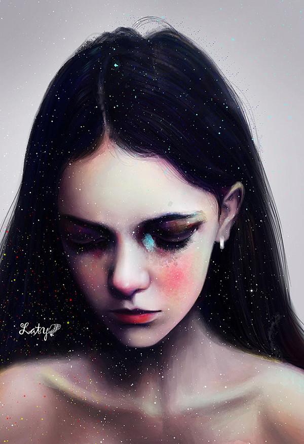 四川成都女艺术家 猫拉LATY 插画作品