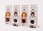 Passionate - Chocolate packaging (3 Collections) : The idea behind the Passionate product family's design was to present all the flavors as "personalities" (mixing the ingredients) on the packaging, so the customers could identify with the flavo
