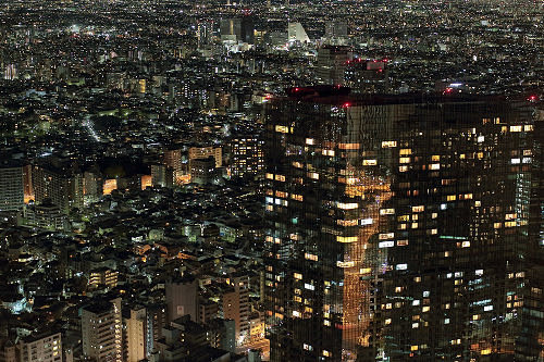 黄昏到夜晚的东京！！！
