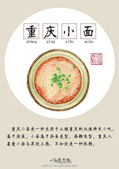 唠叨的核桃仁采集到手绘美食