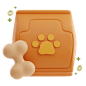 Pet Food 3D Icon