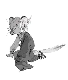 #oc 绝望表情包小情侣，是我们小傅和黄老师 是红豺和黄腹鼬，都是女孩儿，穿男款是因为我喜欢 - 小红书