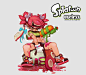 splatoon fan-art, wonbin lee : facebook: 
https://www.facebook.com/lwbv2001 
instargram: 
https://www.instagram.com/lwbv2001/