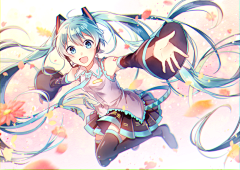 碗神采集到初音