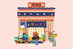 AI教程！扁平风日式可爱小猫店铺 - 优优教程网 - UiiiUiii.com : 关于教程 本次教程教你用AI绘制好看的日式店铺插画，门口还有打哈欠的喵星人哦~ 你也想做出这么漂亮的插画吗？戳链接让如如老师手把手教你→点我学习制作AI插画 效果图 教程步骤 ...