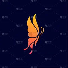 模板,多色的,矢量,绘画插图,蝴蝶,贺卡,背景分离,技术,现代,想法