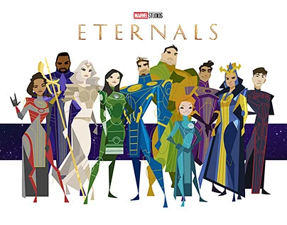 ETERNALS - Style Guide - MARVEL Studios-花瓣网