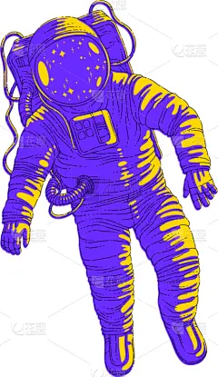 太空服,宇航员,半空中,分离着色,勇气,男人,科学家,太空,直的,失重