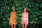 pleat me II - Jasmine Deporta : pleat me II 

 pleated dresses by jule waibel
 make up and assistance julia deporta
models isabella + annalisa