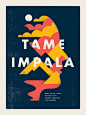 【海报&插画】Tame Impala by Doublenaut