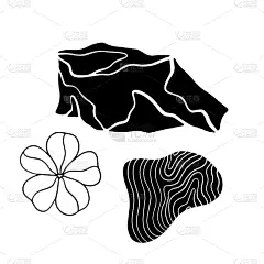 水疗按摩背景。冥想图标推广设计。放松瑜伽的邀请。波西米亚手绘风格。自然日本图形。幸福与和谐。东方壁纸