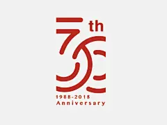 周年庆Logo设计赏析一 #logo设计 #周年庆典 #企业周年Logo #简约LOGO-花瓣网