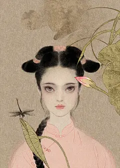 古风手绘图片唯美人物，精选古装美女
