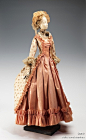 #森女博物馆#珍藏级的复古娃衣，实在太漂亮了