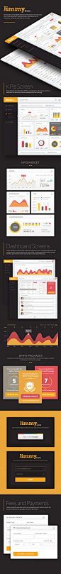 Jimmy Data: UI/UX Dashboard Design : Jimmy data use Google Adwords and Analytics tool that takes time consuming client reporting tasks and allows you to customise, automate and share in seconds. 