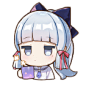 [插画搬运] 原神x喜茶联动活动 神里绫华表情包 NGA玩家社区