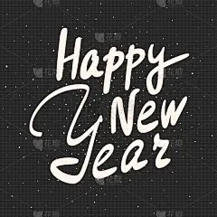 短语,手,新年前夕,汉字,概念,商务,绘制,复古,庆祝