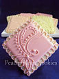 Paisley cookies is a soft, pastel pallet.