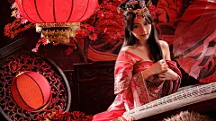 精美古装性感美女汉服写真高清桌面壁纸高清大图预览1920x1080_美女壁纸下载_美桌网