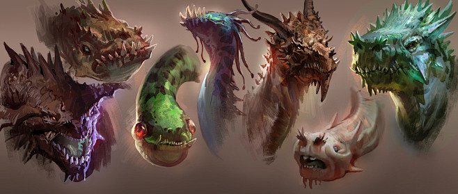 Dragon Heads!