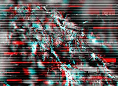 故障背景。电脑屏幕上的错误。数字像素噪声抽象设计。故障照片。电视信号失败。数据衰减。技术问题壁纸。彩