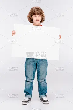 男孩,空白的,拿着,黑板,白色,学龄前儿童,垂直画幅,青少年,贺卡,留白