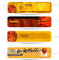 创意卡通篮球培训儿童篮球自媒体Banner店招海报矢量横幅设计素材-淘宝网