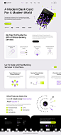 其中包括图片：Banking Landing Page