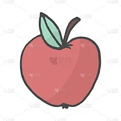 乱画,苹果,彩色图片,漫画,农业,蔬菜,清新,铅笔,食品,维生素