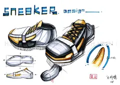 借笔建模考研系学员作品 - 黄山手绘工厂