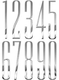 金属数字灵感图 5