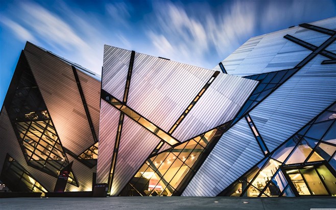 现代三角菱形房屋建筑高清图