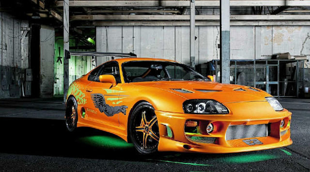 TOYOTA SUPRA IN《速度与激...