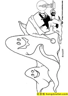 15张Calimero和朋友们卡通涂色图片！一只小鸡的冒险故事-红豆饭小学生简笔画大全