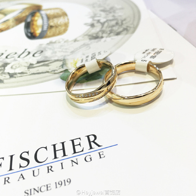掌柜今天看到了百年婚戒品牌Fischer...