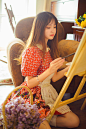 女仆装美少女清新诱人私房写真图片_性感美女_美桌图片库
