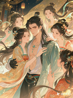 池渊-墨子殇采集到【底图】男频玄幻