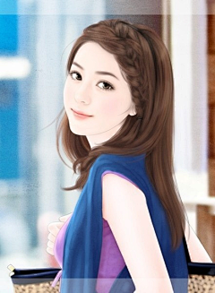 NICOLE110采集到插画人物