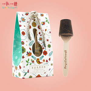 一匙一糖勺子手工黑糖南姜美颜黑糖姜茶手工...