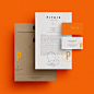 Pitaia Branding by Malarte Studio - Inspiration Grid | Design Inspiration : Mexican design studio Malarte created this vibrant yet minimal brand identity and stationery for Pitaia, a local store selling high quality artisanal pots and cacti. …